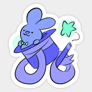 Magic Bunny Sticker